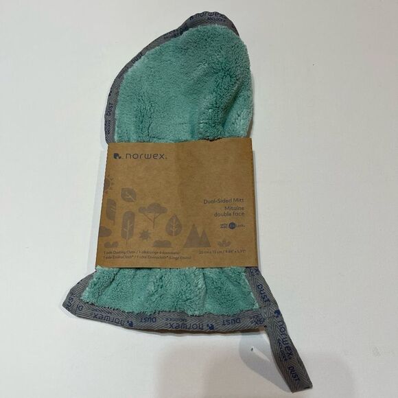 Norwex Dual Sided Enviro and Dusting Mitt NWT - Picture 2 of 7